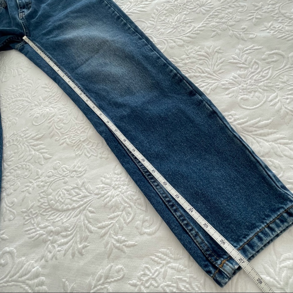 Free People We the Free Dark Denim Mom Jean 25 - Picture 16 of 16